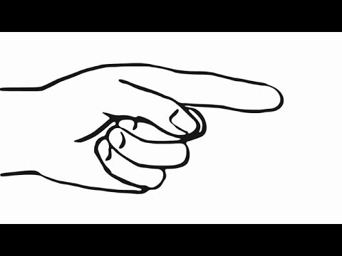 480x360 How To Draw A Pointing Hand