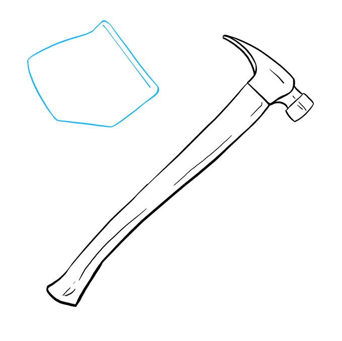 680x678 How To Draw A Hammer And Saw