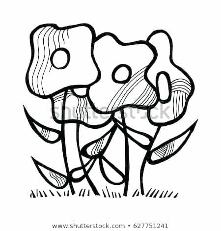450x470 Simple Drawn Flowers Easy Drawing Flower Coloring Pages Easy
