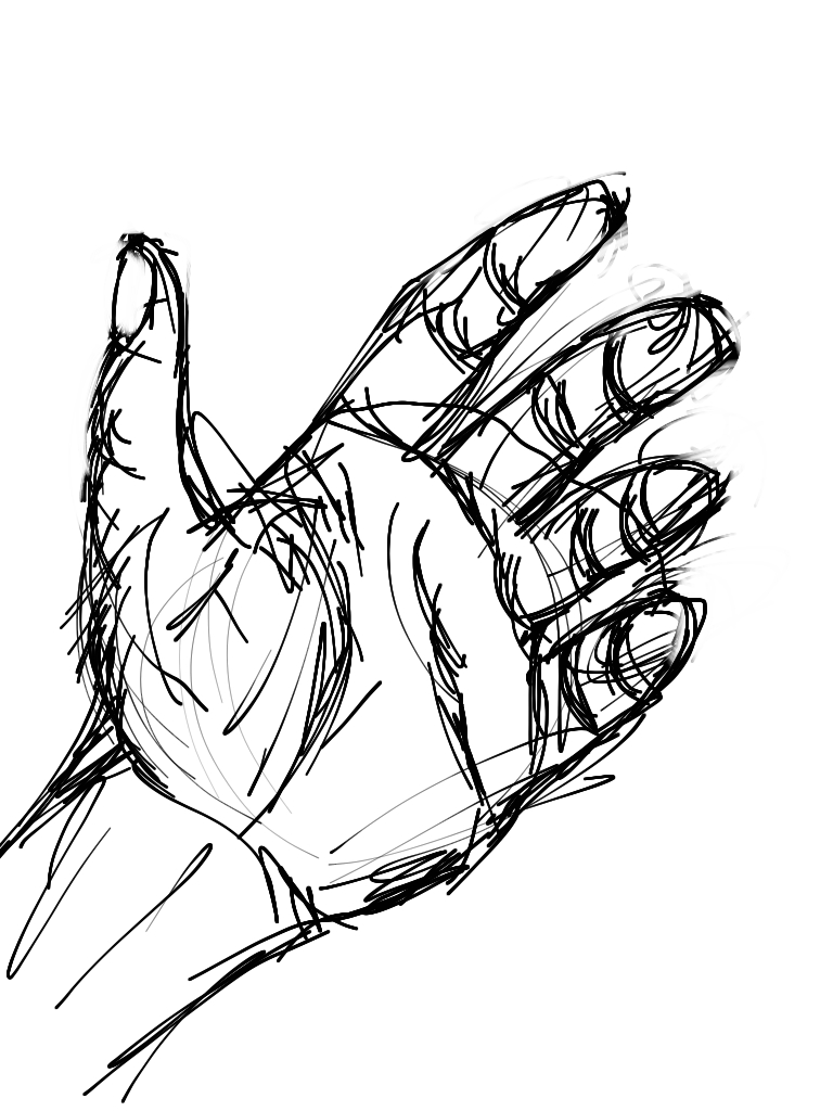 768x1024 Hand Study Used Brushes App Jean Pierre Welch