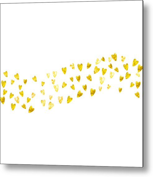 493x572 Heart Frame Background With Gold Glitter Hearts Valentines Day