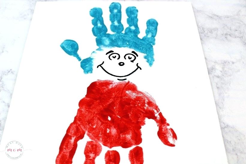 820x547 Hand Print Drawing Puppets Turkey Handprint Drawing Running