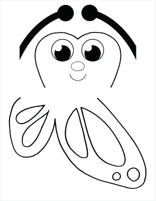 311x402 Penguin Puppet Template Hand Pattern Penguins