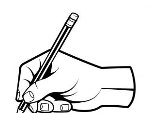 310x233 Pencil Drawing A Line Clip Art Free Vectors Ui Download