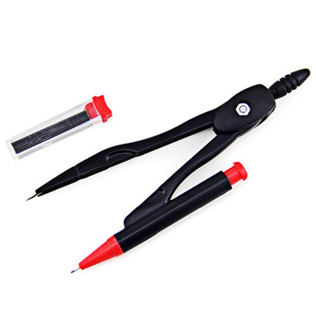 640x640 Practical Compass Set With Pencil Lead Good Drawing Tool Compasses