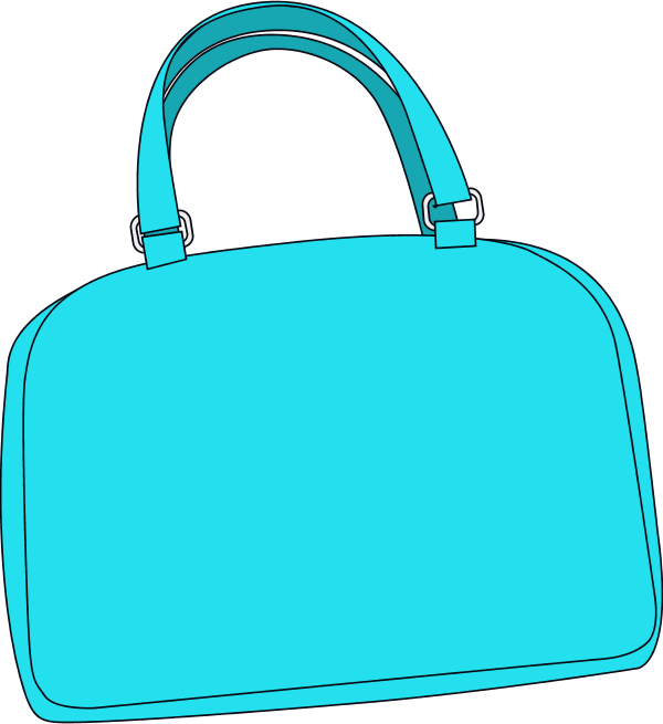 600x655 Drawing, Bag, Blue, Transparent Png Image Clipart Free Download