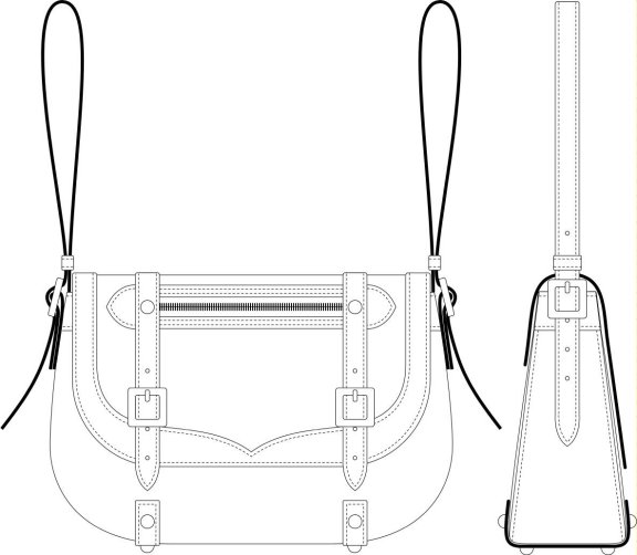 576x502 Making A Custom Leather Handbag