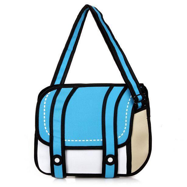 614x615 New Fashion Bags Novelty Back To School Bag Drawing Cartoon