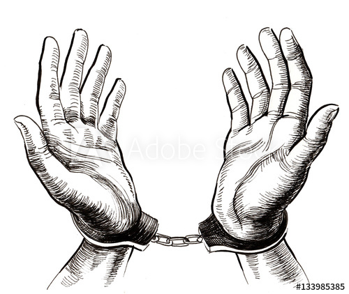 500x422 Hand In Handcuffs