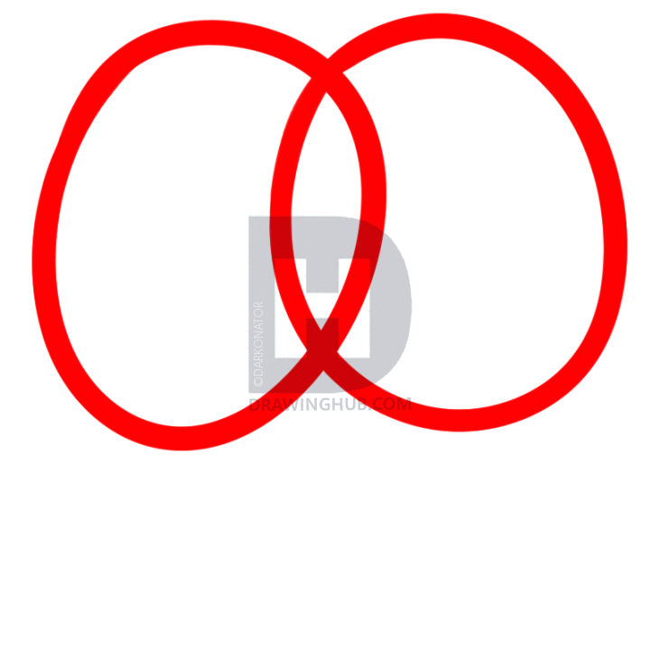 741x720 How To Draw Handcuffs, Step