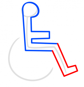 290x302 Drawing Printout How To Draw A Handicap Sign