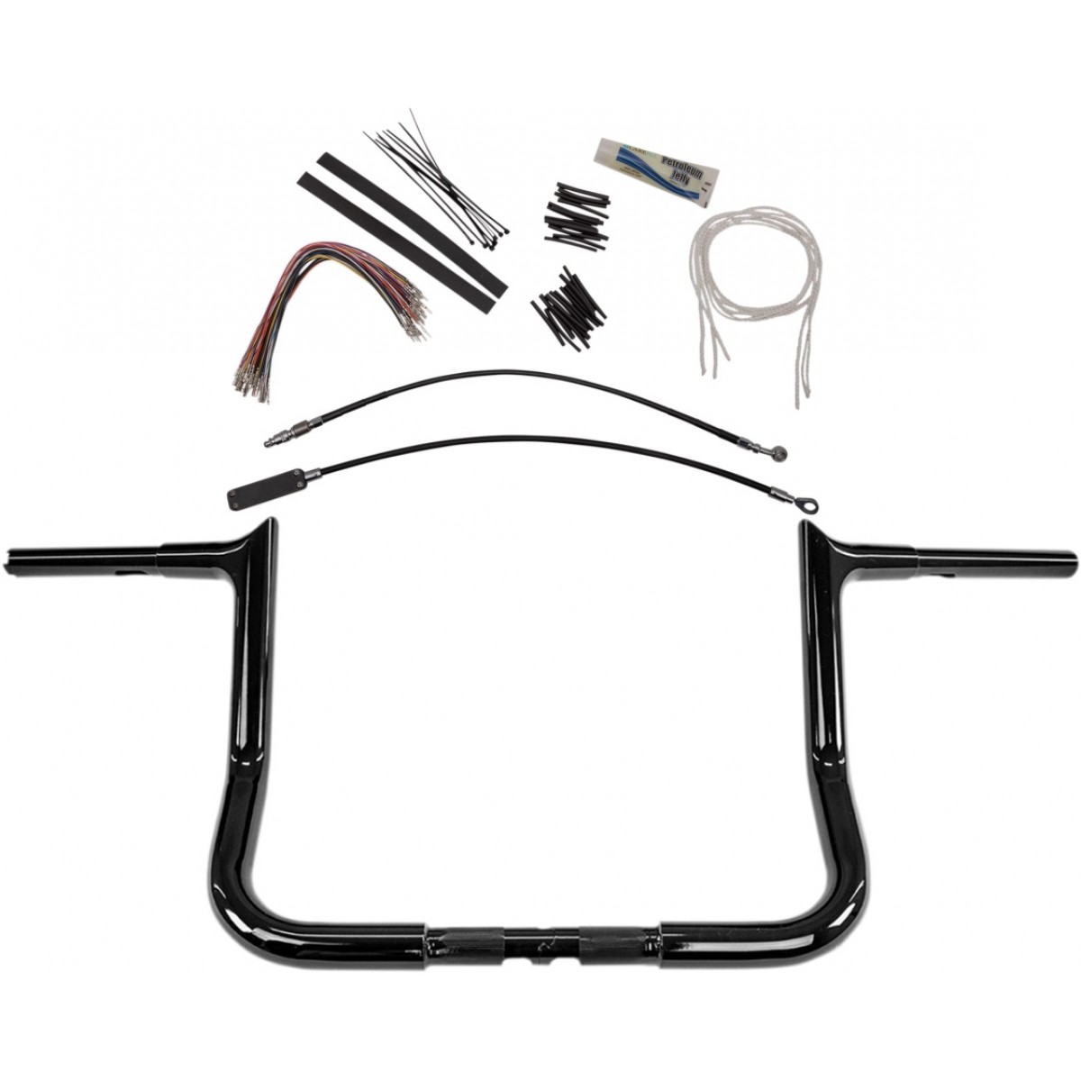 1200x1200 Fbi Fat Baggers Black Ez Install Pointed Handlebar Package