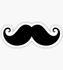 210x230 Handlebar Mustache Drawing Gifts Merchandise Redbubble