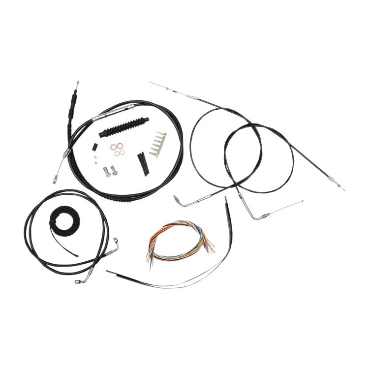 750x750 la choppers handlebar cable brake line and wire kit for harley