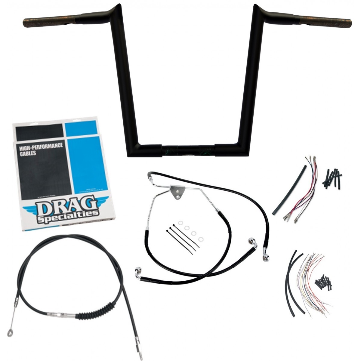 1200x1200 Wild One Black Reaper Handlebar Vinyl Cables Package