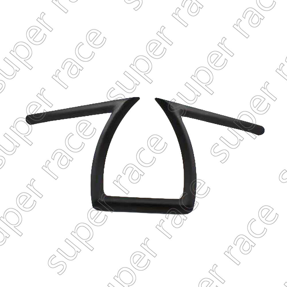 1000x1000 Black Handlebar Z Bar Rise For Harley Custom Chopper