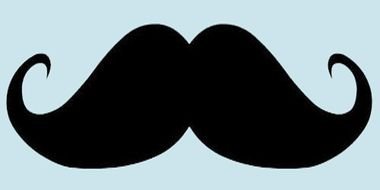 Handlebar Moustache Drawing | Free download on ClipArtMag