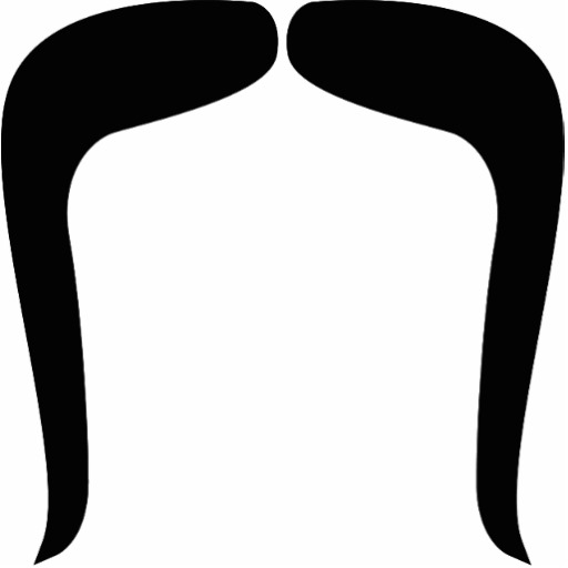 512x512 How To Draw A Handlebar Mustache