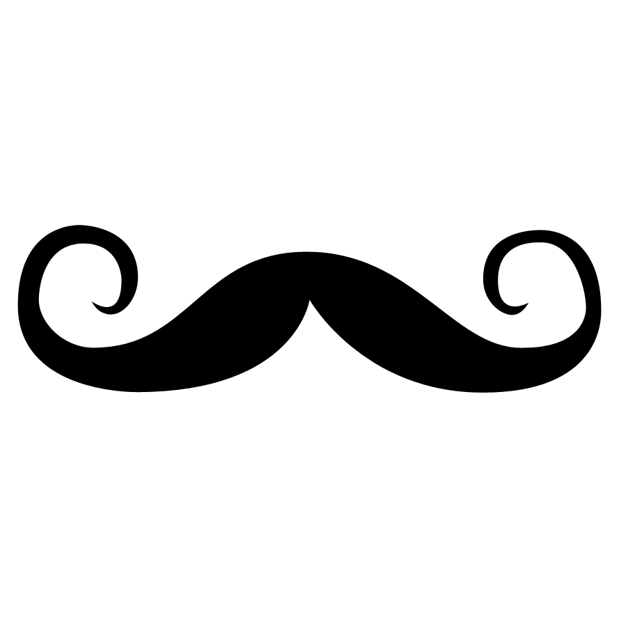889x889 Moustache, Font, Line, Transparent Png Image Clipart Free Download