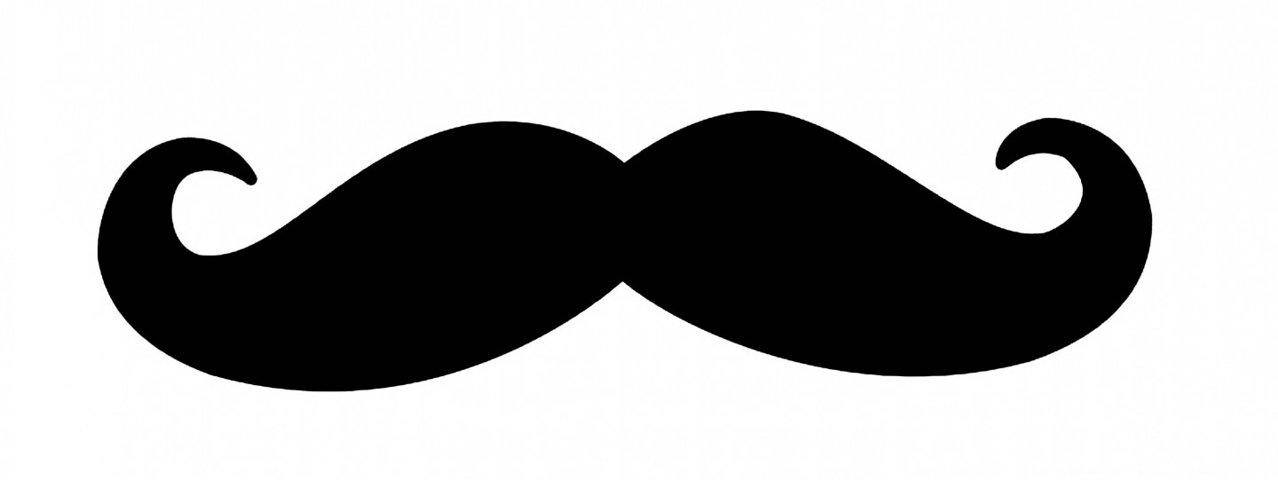 Handlebar Moustache Drawing | Free download on ClipArtMag