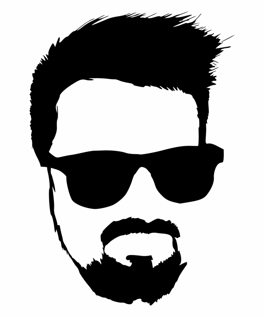 920x1104 Rayban Vector Beard Mustache