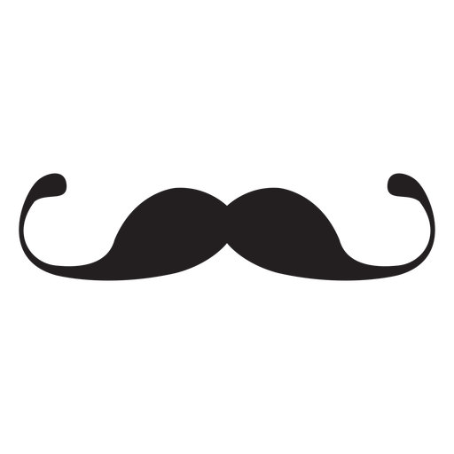 512x512 Thin Handlebar Moustache Icon