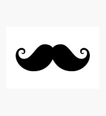 210x230 Handlebar Mustache Drawing Photographic Prints Redbubble