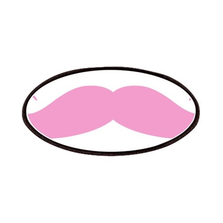 460x460 Handlebar Mustache Patches