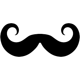 263x262 Drawing Mustaches Handlebar Moustache Frames Illustrations