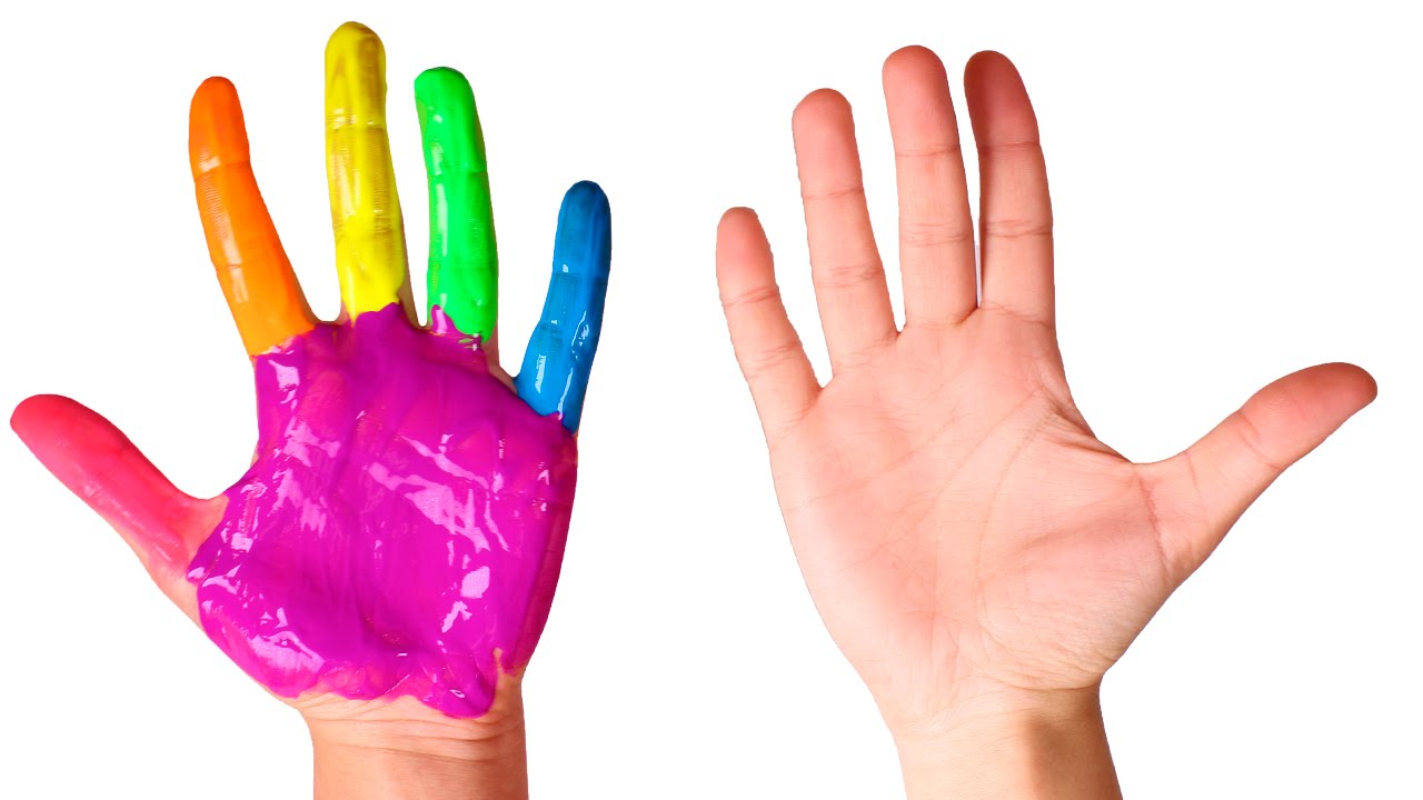 1280x720 Rainbow Hands Learn While Drawing Diy Videos For Kids