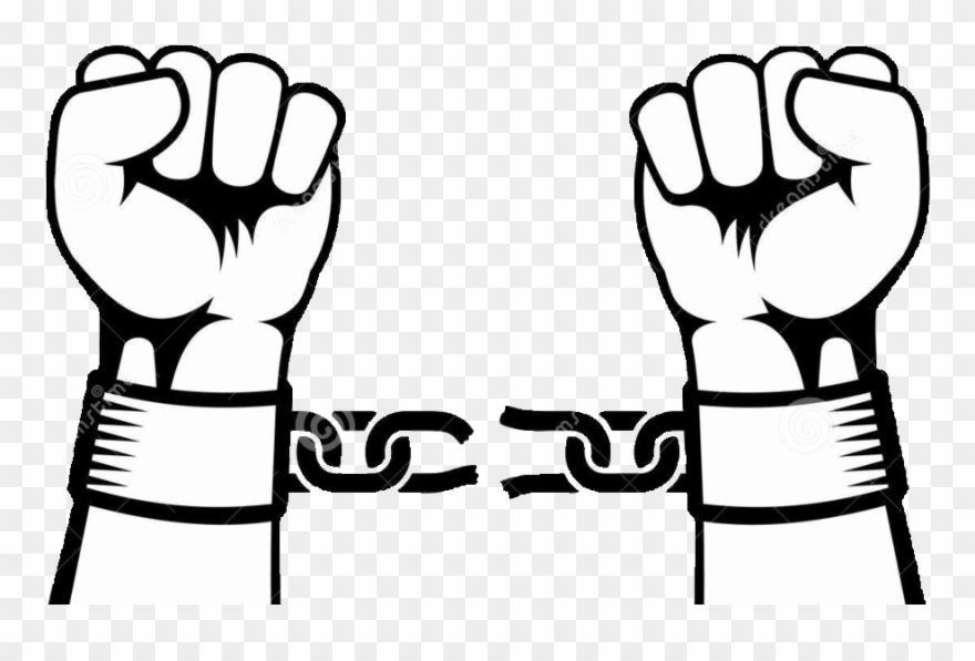 880x597 Download Hands Breaking A Chain Clipart Drawing Clip