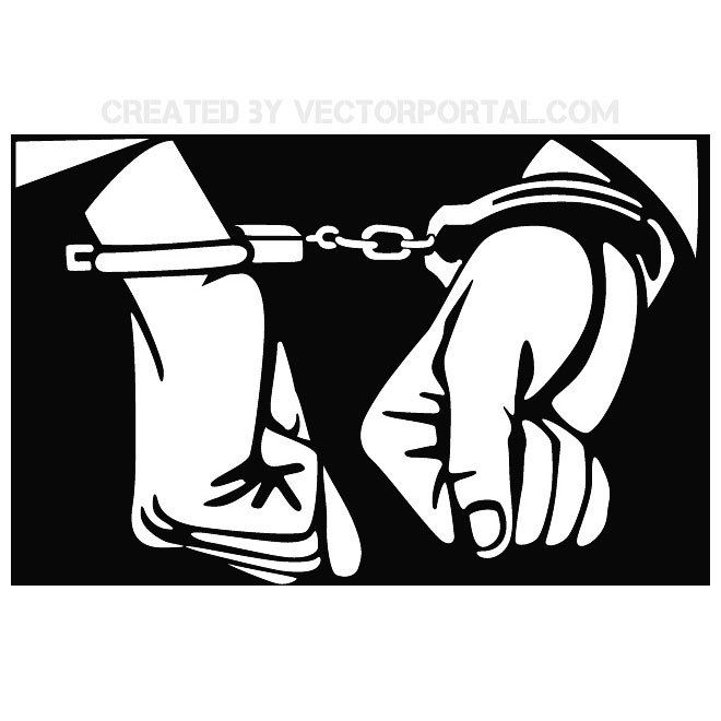 660x660 Handcuffs Vector Free