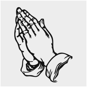 300x300 Clipart Praying Hands Fabulous Hand Clip Art Black And White