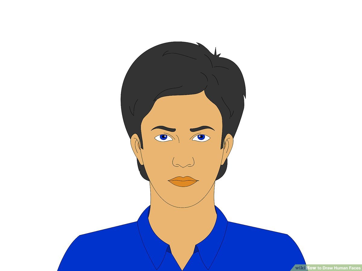 1200x900 How To Draw Human Faces Steps