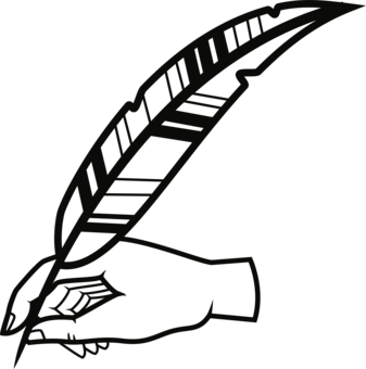 337x340 Handwriting Paper Drawing Writer Cc0