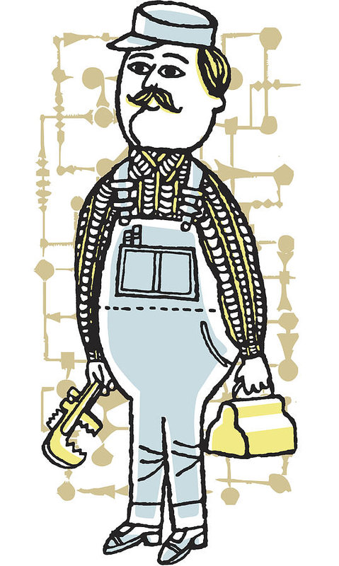 479x800 Handyman Art Print