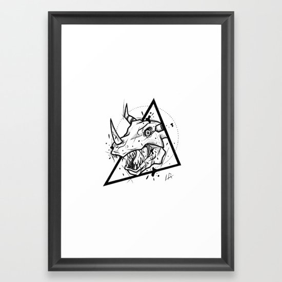 550x550 Greymon Handmade Drawing, Made In Pencil And Ink, Tattoo Sketch