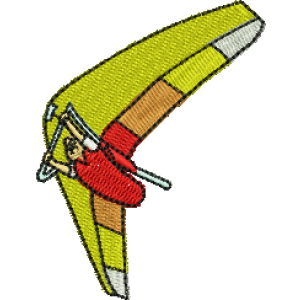 300x300 red catoon hang glider