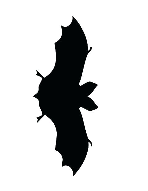 480x621 Huge Collection Of 'hanging Bat Silhouette Template' Download