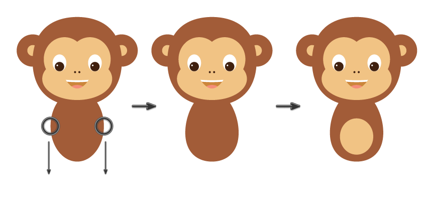 850x400 Weights Drawing Baby Monkey Huge Freebie! Download