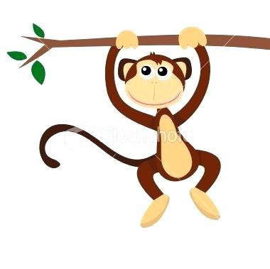 380x379 How To Draw A Hanging Monkey Hoteles