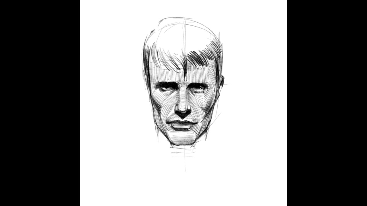 1280x720 time lapse drawing hannibal