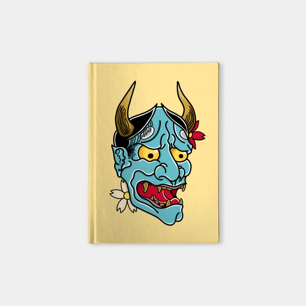630x630 japanese hannya mask