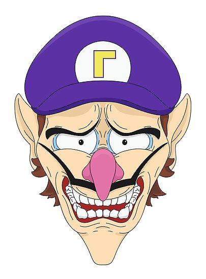 405x550 waluigi hannya mask posters