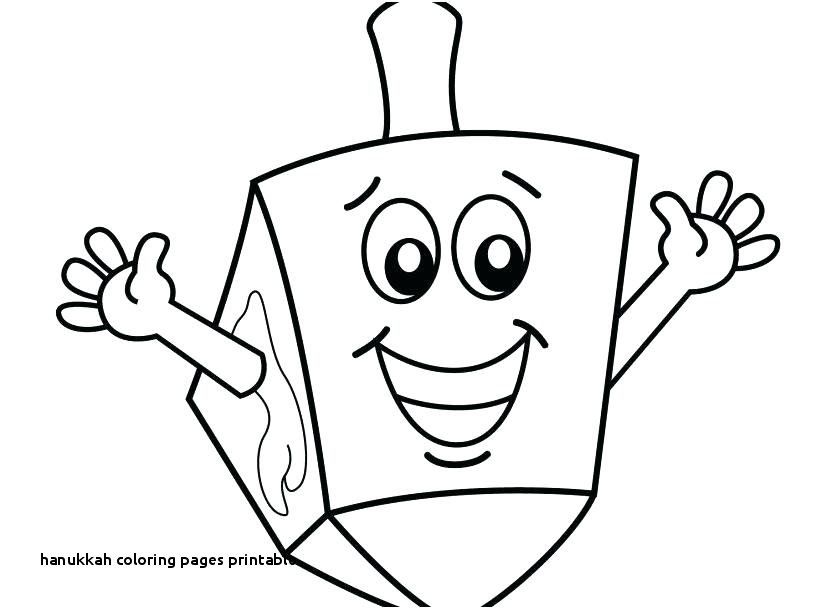 827x609 Hanukkah Coloring Pages Printable Unique Hannukah Coloring Pages