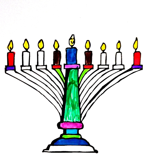 600x609 Hanukkah Decorations For Kids Of All Ages Jewish Holidays In A Box