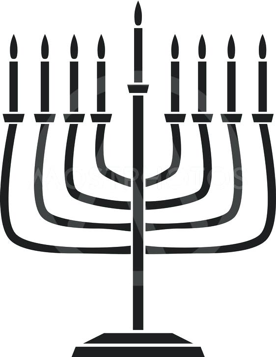 562x726 Hanukkah Symbols