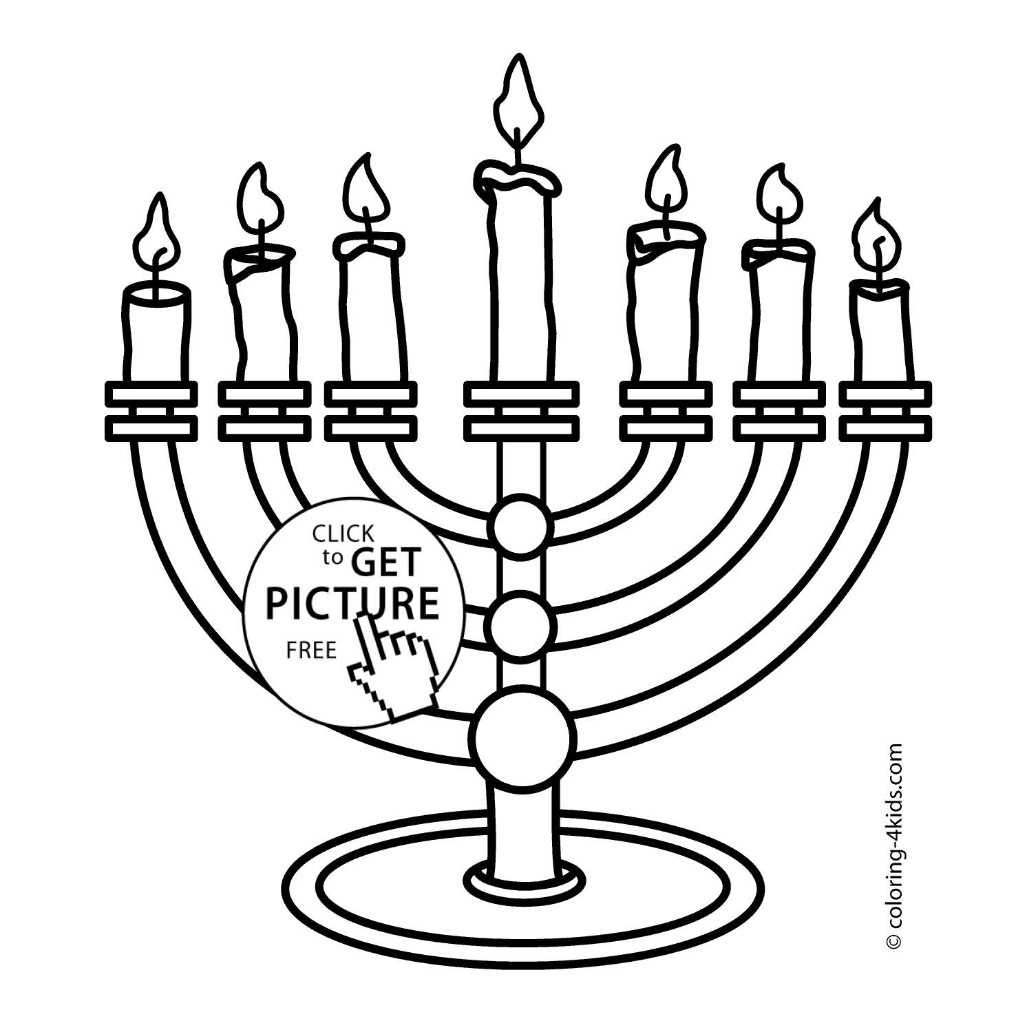 1476x1483 Chanukah Coloring Pages Free Hanukkah Drawings Ty And Menorah