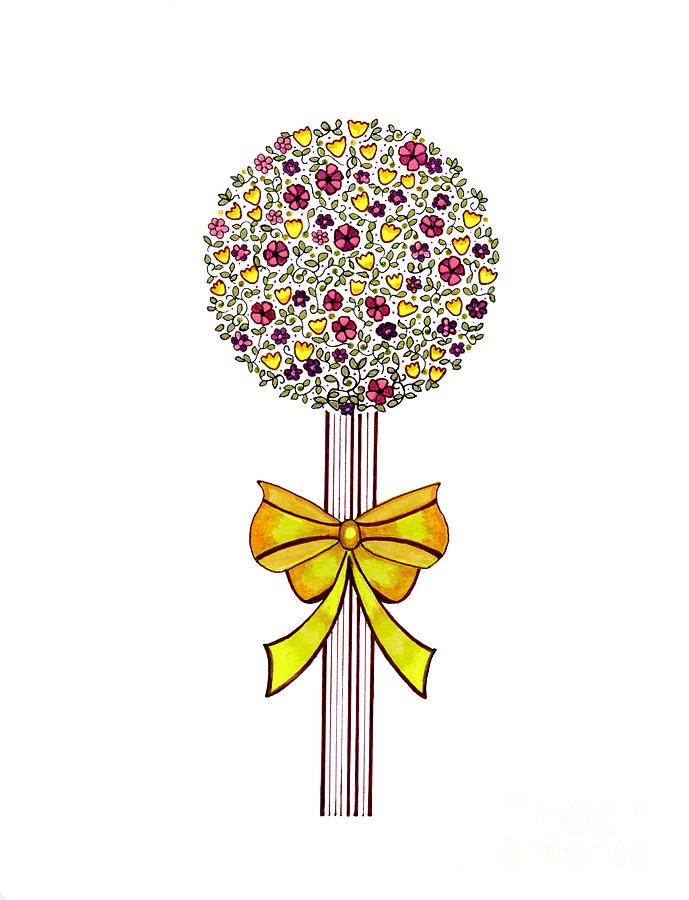 689x900 Gift Of Happiness Drawing