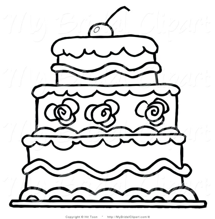687x700 Drawing Cake Uploaded Years Ago Drawing Cake Banana Sikhaye